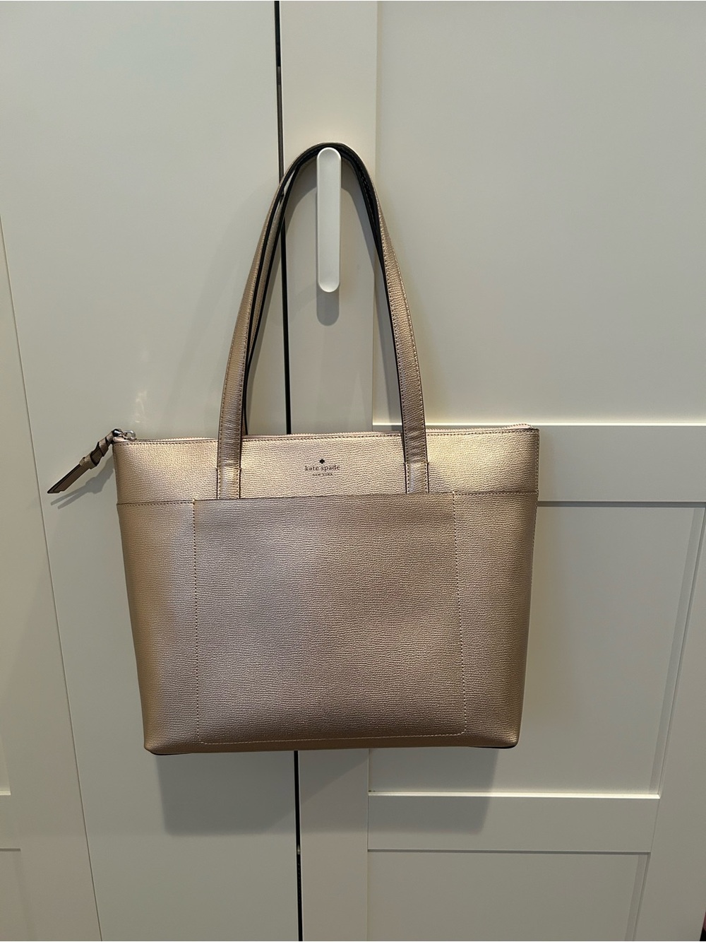 kate spade Metallic Blush Gold Tote